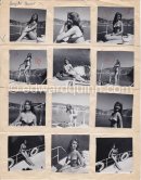 Brigitte Bardot during filming of "Manina, la fille sans voiles". Nice 1952. - Photo by Edward Quinn