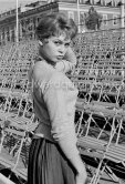Brigitte Bardot. Carneval time in Nice 1955 - Photo by Edward Quinn