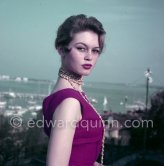 Brigitte Bardot. Nice 1956. - Photo by Edward Quinn