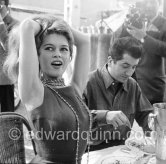 Brigitte Bardot. Nice 1956. - Photo by Edward Quinn