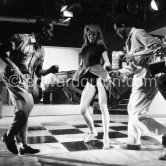 Brigitte Bardot on the filmset of "Et Dieu créa la Femme" ("And God Created Woman"), directed by her husband Vadim. A film which made her world renowned. Studios de la Victorine, Nice 1956. - Photo by Edward Quinn