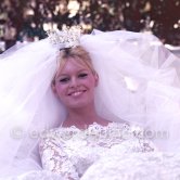 Brigitte Bardot during filming of "Voulez-vous danser avec moi?" ("Come Dance with Me!"). Studios de la Victorine, Nice 1959. - Photo by Edward Quinn