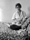 Brigitte Bardot. Nice 1955. - Photo by Edward Quinn