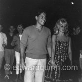 Brigitte Bardot and Sacha Distel. Saint-Tropez 1958. - Photo by Edward Quinn