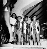 Beauty contest at Maxim's, Juan-les-Pins 1953. - Photo by Edward Quinn