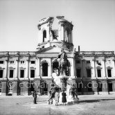 Schloss Charlottenburg. Berlin 1952. - Photo by Edward Quinn