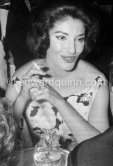 Maria Callas. Cannes Film Festival 1960 - Photo by Edward Quinn