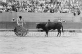 Antonio Chamaco. Corrida des vendanges à Arles 1959. A bullfight Picasso attended (see "Picasso"). - Photo by Edward Quinn
