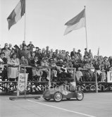 Children’s rallye on the original Grand Prix Race Track. Monte Carlo 1951. - Photo by Edward Quinn