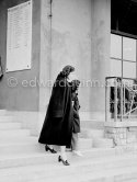 Pamela Churchill, ex-wife of Randolph Churchill. Monte Carlo Country Club, Easter 1952. - Photo by Edward Quinn