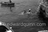 Pamela Churchill. Eden Roc, Cap d'Antibes 1954 - Photo by Edward Quinn