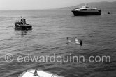 Pamela Churchill. Eden Roc, Cap d'Antibes 1954 - Photo by Edward Quinn