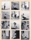 South Africa's Cinderella at Nice 1951. Contact prints. Photos from original negatives available. - Photo by Edward Quinn