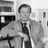 James Clavell ("Shogun"). Saint-Jean-Cap-Ferrat 1982. - Photo by Edward Quinn