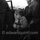 Colette in Monaco for "Prix Prince Pierre". Monaco-Ville 1954. - Photo by Edward Quinn