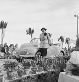 Concours d’Elégance Automobile. N° 22 Morris Minor Tourer of Mr. Petitot won Prix d'Honneur. Cannes 1951. - Photo by Edward Quinn