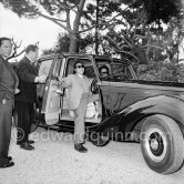 Bao Dai, last Emperor of Vietnam, who went into exile in France. Cannes 1953. Car: Bentley Mark VI, #B381GT, with Standard Steel Sports Saloon body ex-factory (Body-No. 3379), delivered July 1950 to S.K.M. Emperor Bao Dai. Detailed info on this car by expert Klaus-Josef Rossfeldt see About/Additional Infos. - Photo by Edward Quinn