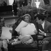 Marlene Dietrich In The Lobby Of The Hotel De Paris In Monte Carlo In 1956. - Photo by Edward Quinn