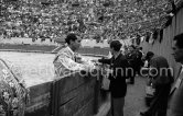 Luis Miguel Dominguin. Arles 1960. A bullfight Picasso attended (see "Picasso"). - Photo by Edward Quinn