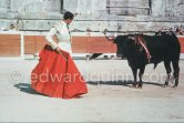 Luis Miguel Dominguin. Arles 1960. A bullfight Picasso attended (see "Picasso"). - Photo by Edward Quinn