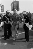 Diana Dors. Cannes Film Festival 1956. - Photo by Edward Quinn