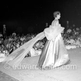 Dior fashion show at Monte Carlo summer gala 1953. - Photo by Edward Quinn
