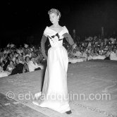 Dior fashion show at Monte Carlo summer gala 1953. - Photo by Edward Quinn