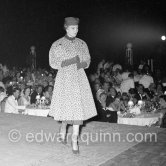 Dior fashion show at Monte Carlo summer gala 1953. - Photo by Edward Quinn