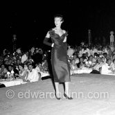 Dior fashion show at Monte Carlo summer gala 1953. - Photo by Edward Quinn