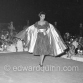 Dior fashion show at Monte Carlo summer gala 1953. - Photo by Edward Quinn