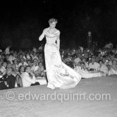 Dior fashion show at Monte Carlo summer gala 1953. - Photo by Edward Quinn
