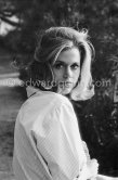 Jane Fonda on the film set of "Les Félins" ("Love Cage", "Joy House"), Antibes 1964. - Photo by Edward Quinn