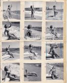 "Miss Palm Beach" Colette Gosse, Cannes 1951. Contact prints. Photos from original negatives available. - Photo by Edward Quinn