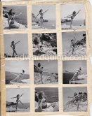 Christiane Govy. Ballet dancer of Nice Opera. Nice 1951. Contact prints. Photos from original negatives available. - Photo by Edward Quinn