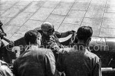 Juan Manuel FAngio (34), Alfa Romeo 158 Alfetta. Monaco Grand Prix 1950. - Photo by Edward Quinn