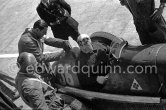 Luigi Fagioli, (36) Alfa Romeo 158 Alfetta. Monaco Grand Prix 1950. - Photo by Edward Quinn