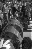 Giuseppe "Nino" Farina, (34) Alfa Romeo 158 Alfetta. Monaco Grand Prix 1950. - Photo by Edward Quinn