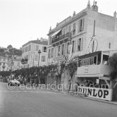 Robert Manzon, (14) winner of the race, Gordini T15S. Monaco Grand Prix 1952, transformed into a race for sports cars. This was a two day event, the Sunday for the up to 2 litres (Prix de Monte Carlo), the Monday for the bigger engines, (Monaco Grand Prix). - Photo by Edward Quinn