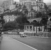 Robert Manzon, (14) winner of the race, Gordini T15S. Monaco Grand Prix 1952, transformed into a race for sports cars. This was a two day event, the Sunday for the up to 2 litres (Prix de Monte Carlo), the Monday for the bigger engines, (Monaco Grand Prix). - Photo by Edward Quinn