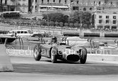 Juan Manuel Fangio, (20) Ferrari-Lancia D50. Monaco Grand Prix 1956. - Photo by Edward Quinn