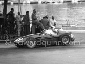 Stirling Moss, (28) Maserati 250F. Monaco Grand Prix 1956. - Photo by Edward Quinn