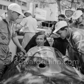 Tony Brooks, (20) Vanwall VW7/V1. Monaco Grand Prix 1957. - Photo by Edward Quinn