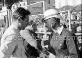 Roy Salvadori and Ron Flockhart. Monaco Grand Prix 1957. - Photo by Edward Quinn