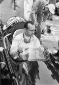 Maurice Trintignant, (20) Cooper T45 (winner). Monaco Grand Prix 1958. - Photo by Edward Quinn