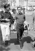 Ron Flockhart and Masten Gregory. Monaco Grand Prix 1959. - Photo by Edward Quinn