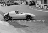 Lucien Bianchi, (10) Cooper-Climax F2, at the Gasometer. Monaco Grand Prix 1959. - Photo by Edward Quinn