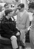 Chris Bristow and Tony Brooks. Monaco Grand Prix 1960. - Photo by Edward Quinn