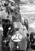 Brian Naylor, (20) JBW Maserati, not qualified. Monaco Grand Prix 1960. - Photo by Edward Quinn