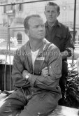 Scarab driver and chief mechanic Chuck Daigh. Monaco Grand Prix 1960. - Photo by Edward Quinn