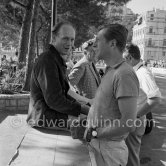 Lord Montague, Wolfgang von Trips. Monaco Grand Prix 1961. - Photo by Edward Quinn